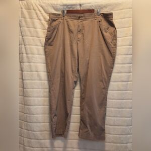 Catherine's Khaki Pants 22w